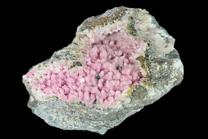 Cobaltoan Calcite Crystal Cluster - Bou Azzer, Morocco #161176